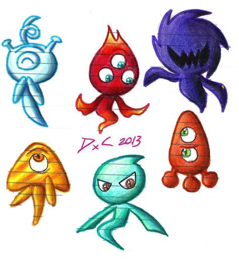 Sonic Colors DS Wisps by Diana-Cecilia on DeviantArt