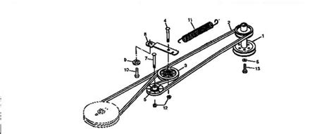 Craftsman Lt2000 Drive Belt Diagram