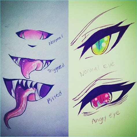 Demon Eyes Drawing at GetDrawings | Free download