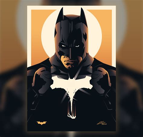 BATMAN BEGINS Poster Art :: Behance