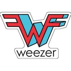 Weezer Stickers, Decals & Bumper Stickers