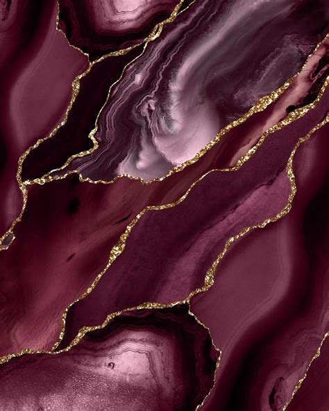 BLACK FRIDAY BLOWOUT Burgundy Maroon Gold Cheap Home Decor | Etsy Marble Iphone Wallpaper, Phone ...