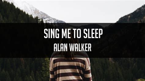 Alan Walker - Sing Me To Sleep (Live Performance/Acoustic) - YouTube