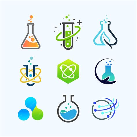 Premium Vector | Science logos collection symbol designs for business