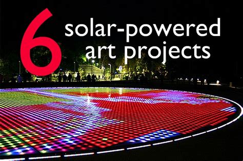 6 Brilliant Solar-Powered Art Projects to Brighten Your Day | Inhabitat ...