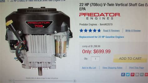 Predator Engines Parts