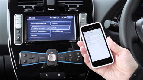 How to Pair Your Bluetooth Device - Nissan Connect Bluetooth Pairing 2015 | Wessex Garages - YouTube