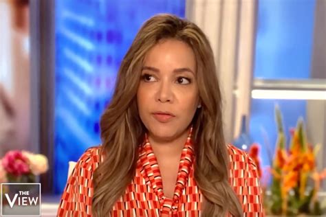 The View 's Sunny Hostin Responds to Racist Comments Allegedly Made About Her by ABC Executive