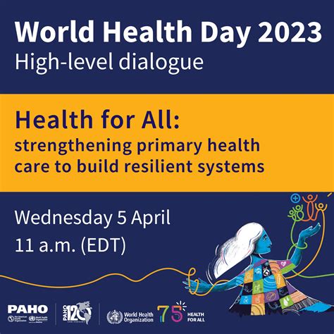 World Health Day 2023 - Health for All - PAHO/WHO | Pan American Health Organization