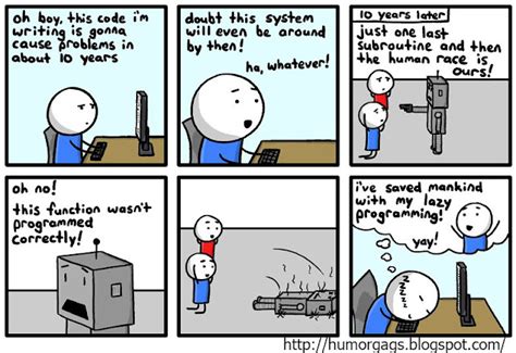 Lazy Programmer ~ Humor Gags