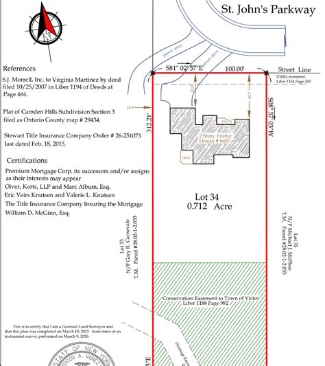 Lot Survey – Venezia & Associates