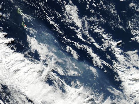 Vog from Yasur Volcano, Tanna Island, Vanuatu