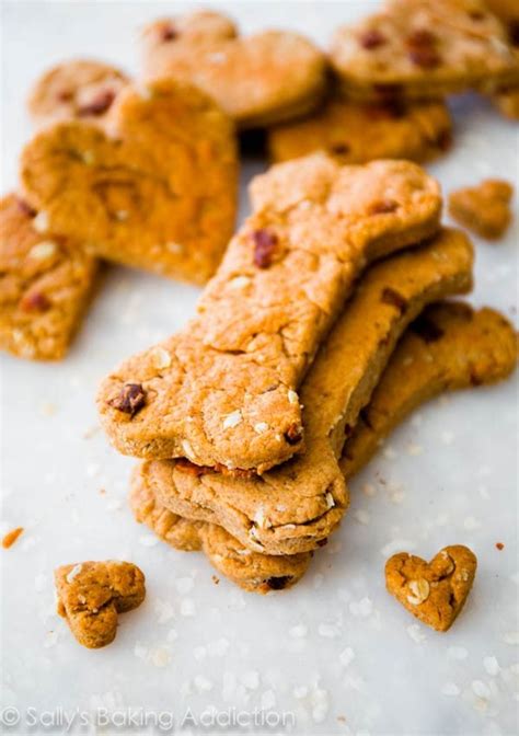 Homemade Peanut Butter Bacon Dog Treats - Sally's Baking Addiction