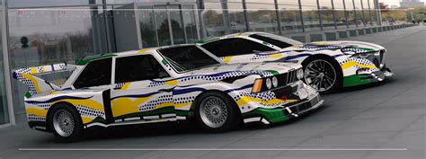 BMW Art Cars Roy Lichtenstein Tribute CGI on Behance