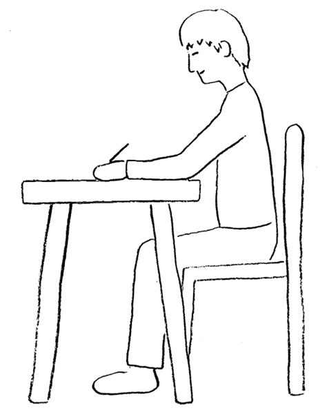 Posture While Drawing or Writing - Draw Your World - Draw & Write Together