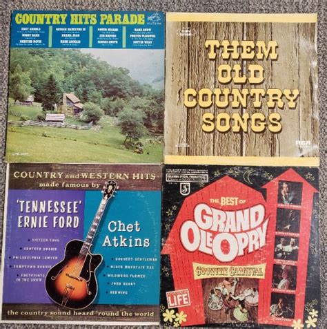 Country Music Vinyl Records Vintage Classic Country | Etsy