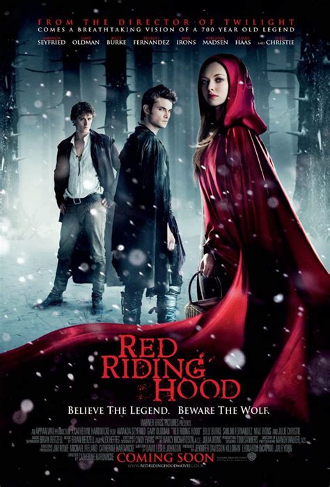 Red Riding Hood (2011) Movie Review | Red riding hood 2011, Red riding hood, Great movies