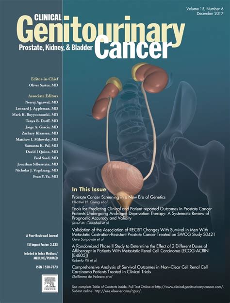 Clinical Genitourinary Cancer, December 2017, Volume 15, Issue 6, Pages A1-A18, e907-e1141, 625-750