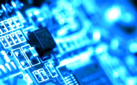 Wallpaper : blue, technology, PCB, laser, electricity, microchip, circuit boards, light, energy ...