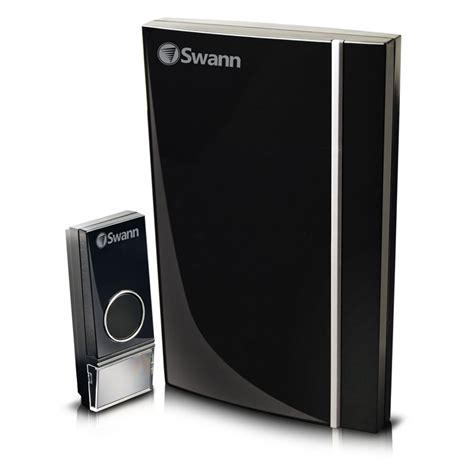 Swann Black Wireless Door Chime | Bunnings Warehouse