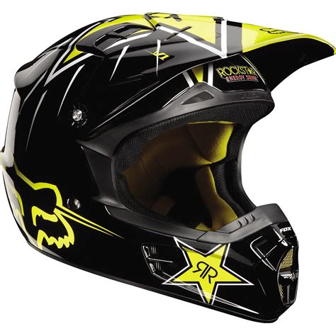 Fox Racing V1 Rockstar Youth Helmet | ChapMoto.com | Dirt bike riding ...