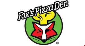 Fox's Pizza Den Coupons & Deals | Robinson Township, PA