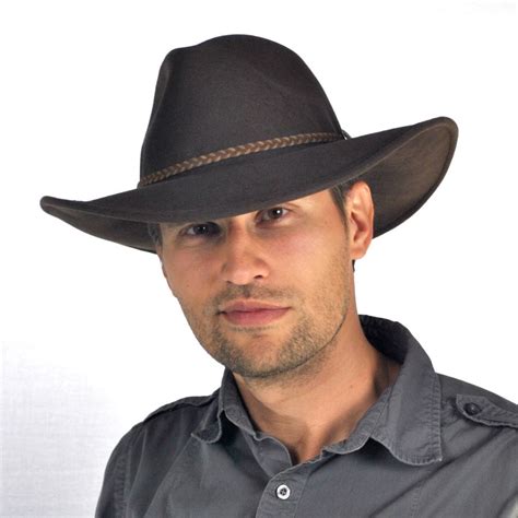 Stetson Rawhide Buffalo Fur Felt Western Hat Cowboy & Western Hats