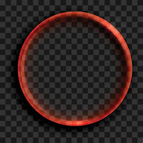 Vector abstract circle light red frame vector background 27199184 ...