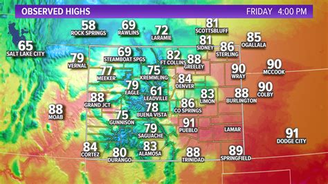 Denver, Colorado, Front Range weather forecast | 9news.com