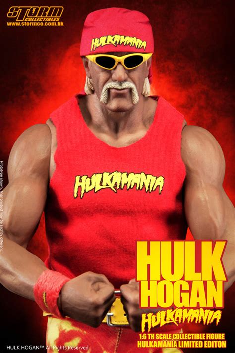 1:6th HULK HOGAN - HULKAMANIA Collectible Figure – Storm Collectibles