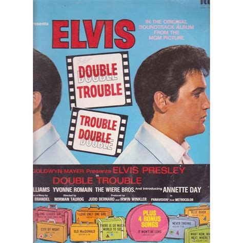 Double trouble.germany by Elvis Presley, LP with musicolor - Ref:114346617