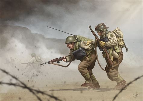 WW2 D-Day - Omaha Beach by RUGIDOart on DeviantArt