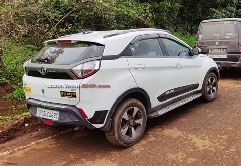 Tata Nexon in white single-tone now gets Ivory White trim - Team-BHP