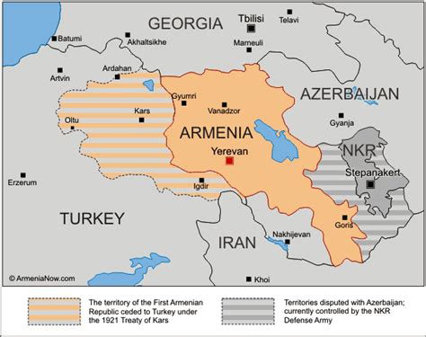 La frontera existente entre Armenia y Turquía es ilegal y necesita ser revisada, dijo la ...