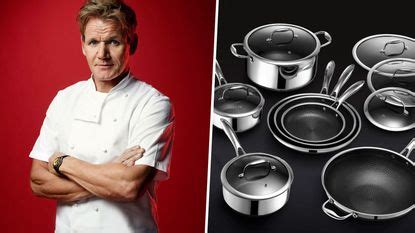 Chef Gordon Ramsay cooks with these pans in his kitchen | Homes & Gardens