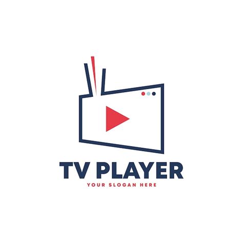 Premium Vector | TV Logo Design Template Vector