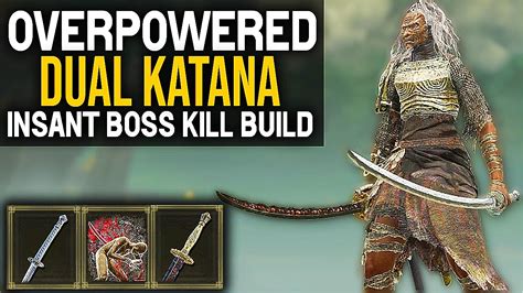 Elden Ring OVERPOWERED DUAL KATANA BUILD "FAST BOSS KILL BUILD" - Elden ...