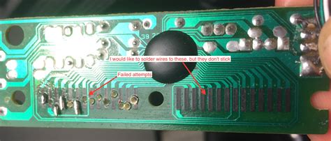 pins - Soldering on keyboard controller circuit board - Electrical ...