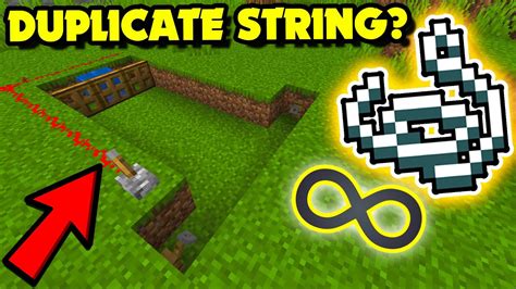 Very Easy STRING DUPLICATION Glitch in Minecraft 1.19?! Java Edition | Infinite String ...