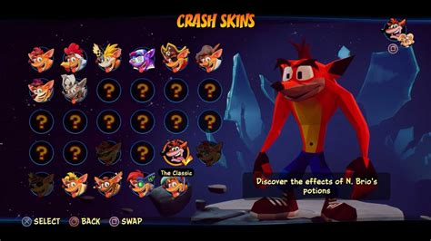 Crash Bandicoot 4: It's About Time - All Skins and How to Unlock Them ...