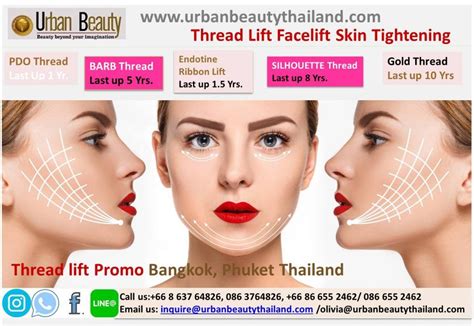 Thread lift Facelift Thailand / Mini Facelift / Mid Facelift Thailand ...