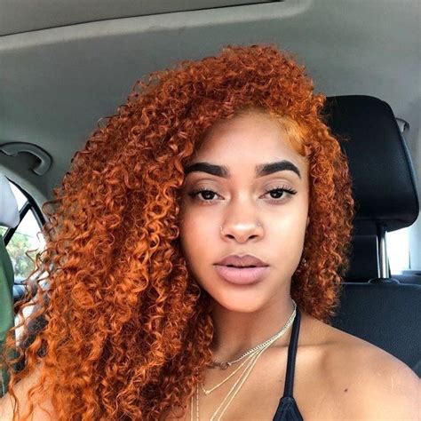 Burnt Orange Hair Color On Natural Hair: Learn How To Do It Right! – The FSHN