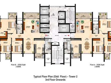 Buy 4+ BHK 3649 sqft Apartment / Flat in SNN Clermont, Hebbal, North ...