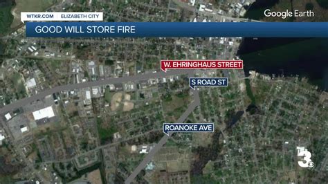 Elizabeth City Fire Department investigates Goodwill fire