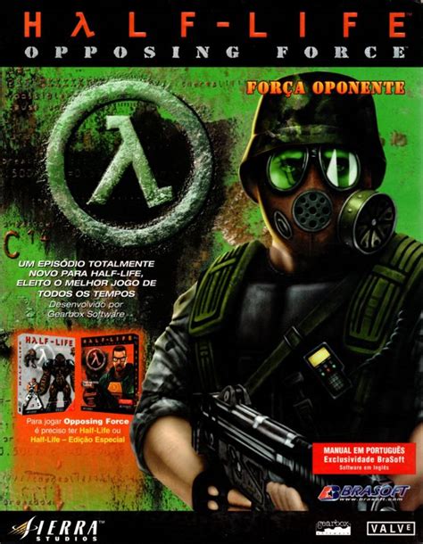 Half-Life: Opposing Force (1999) box cover art - MobyGames