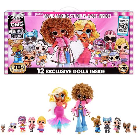 Buy LOL Surprise OMG Movie Magic Studios with 70+ Surprises, 12 Dolls Including 2 Fashion Dolls ...