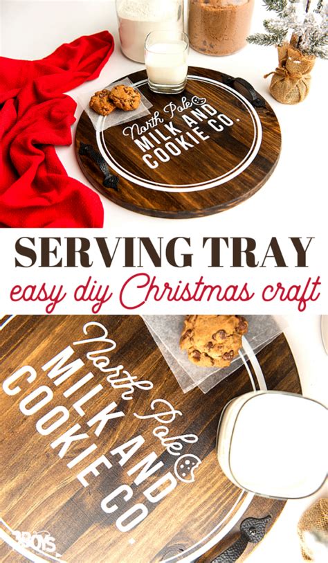 Festive and Fun DIY Christmas Serving Tray