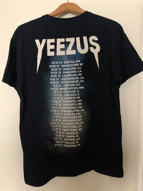 Kanye West 2013 Yeezus Tour shirt | Grailed