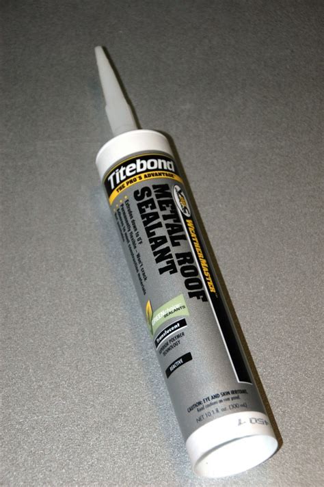 Titebond Metal Roof Sealant | Metal Roof Specialties