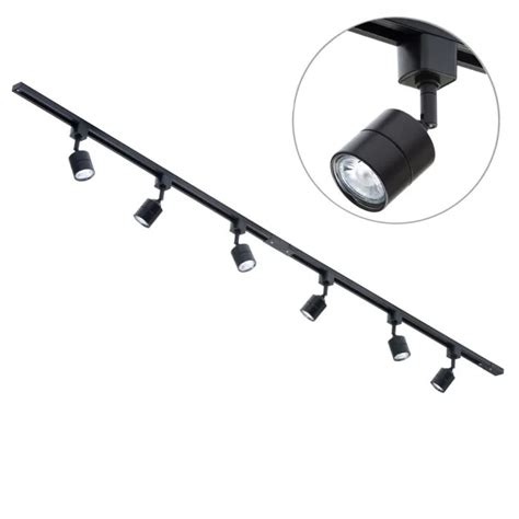 Lithonia Lighting LTKNSTBF Series Track Kit 44-in 3-Light Black LED ...